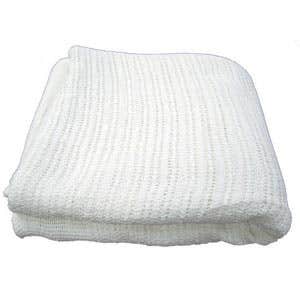 Thermal Cotton Blanket White 66X96