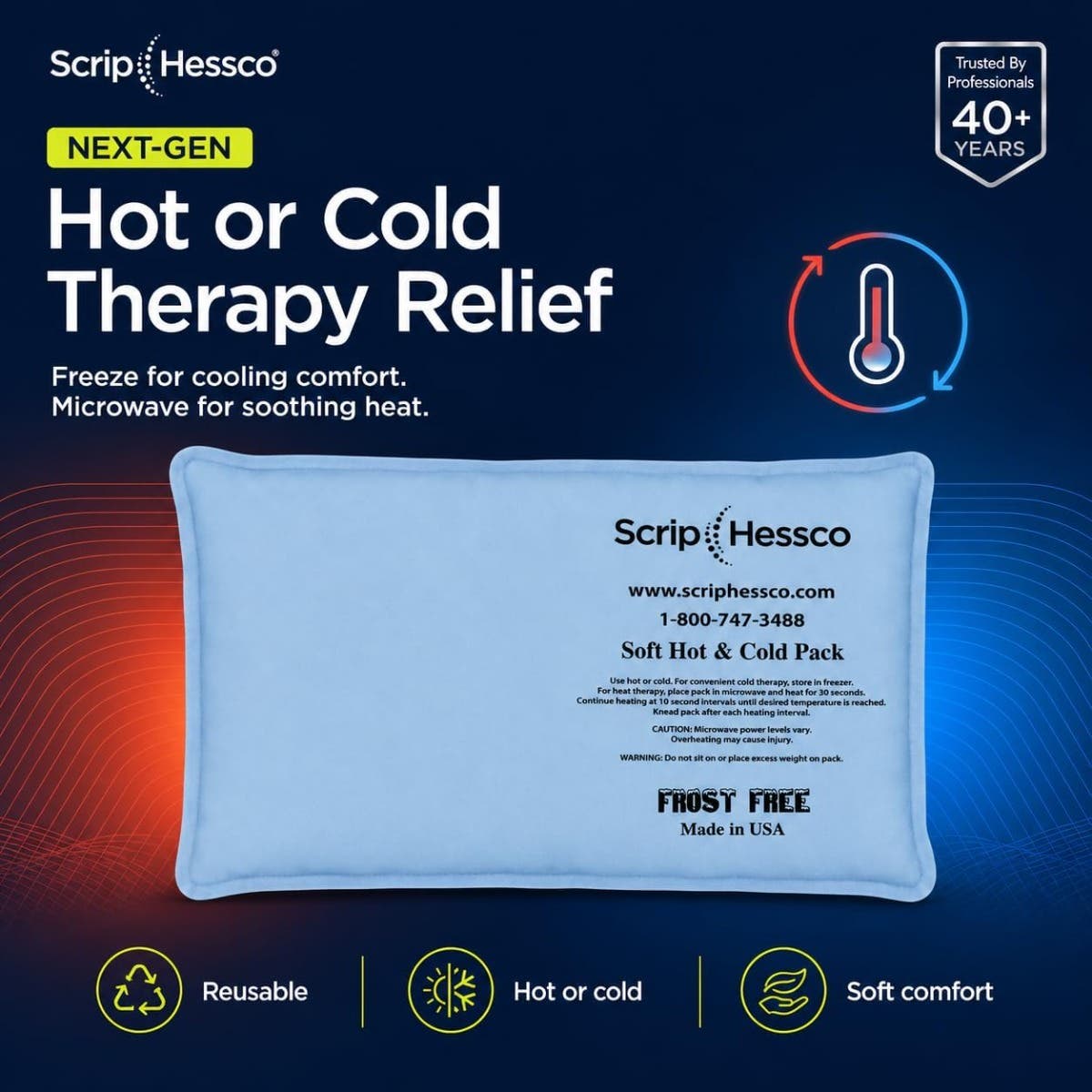 ScripHesscoNEXT-GENReusableSoftHot&ColdTherapyPacks