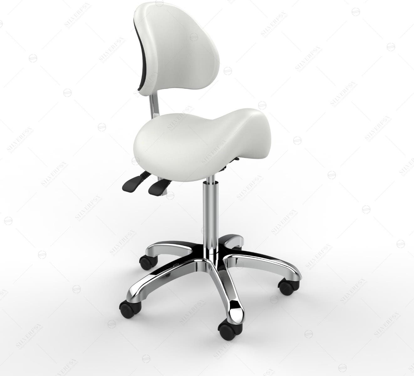 SilverfoxStoolwithBack,1025A