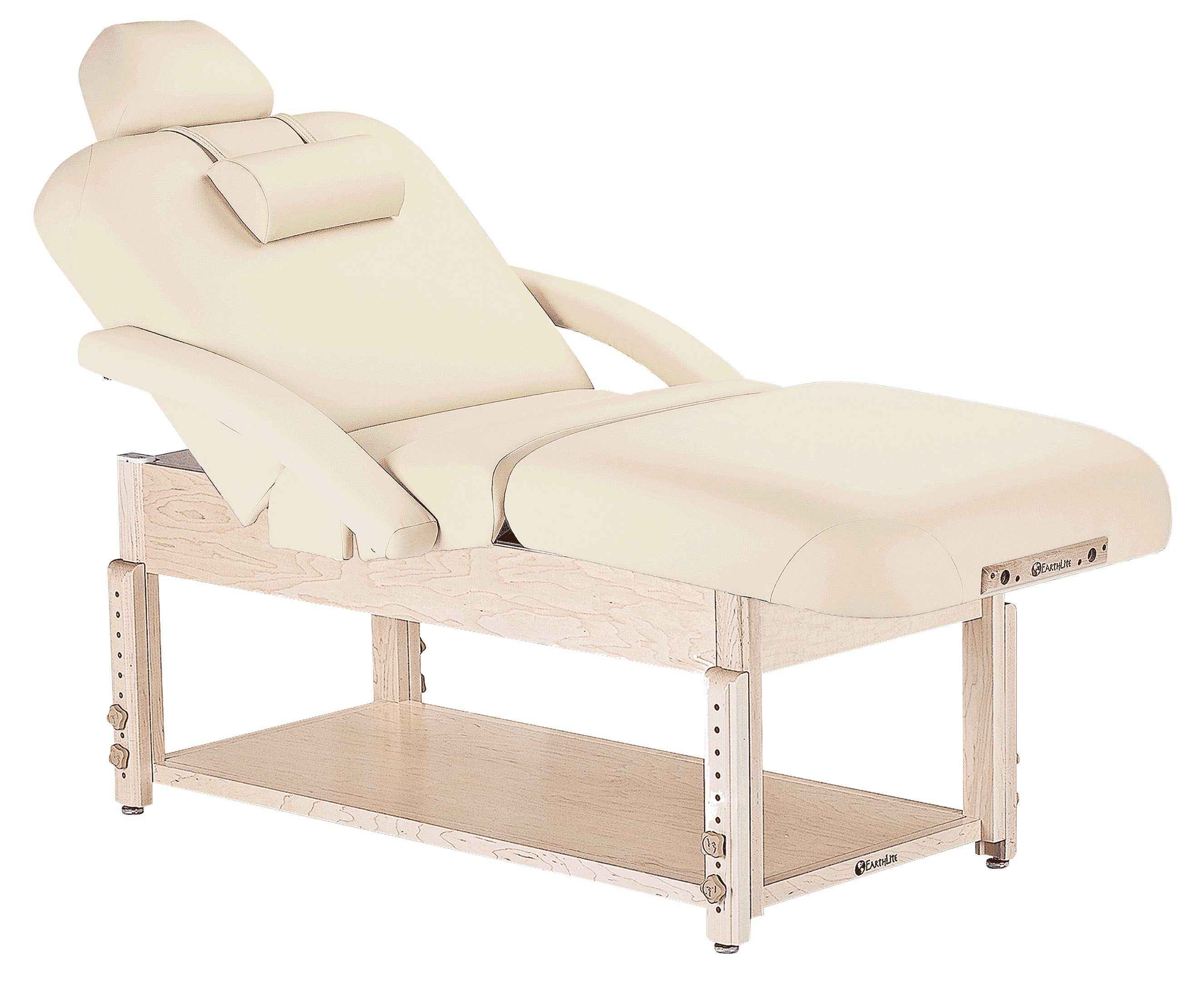 EarthLiteSedona™PneumaticSalonTopStationaryTablewithShelfBase