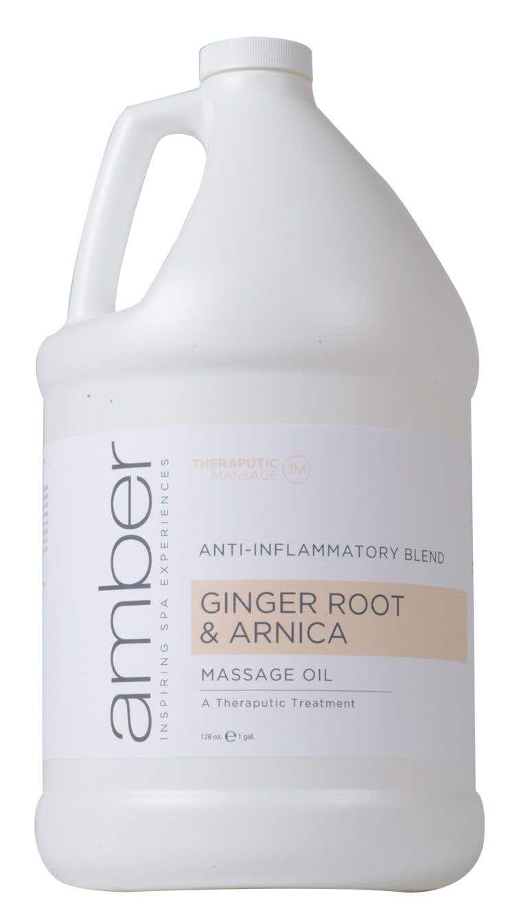 AmberGingerRootAndArnicaMassageOil