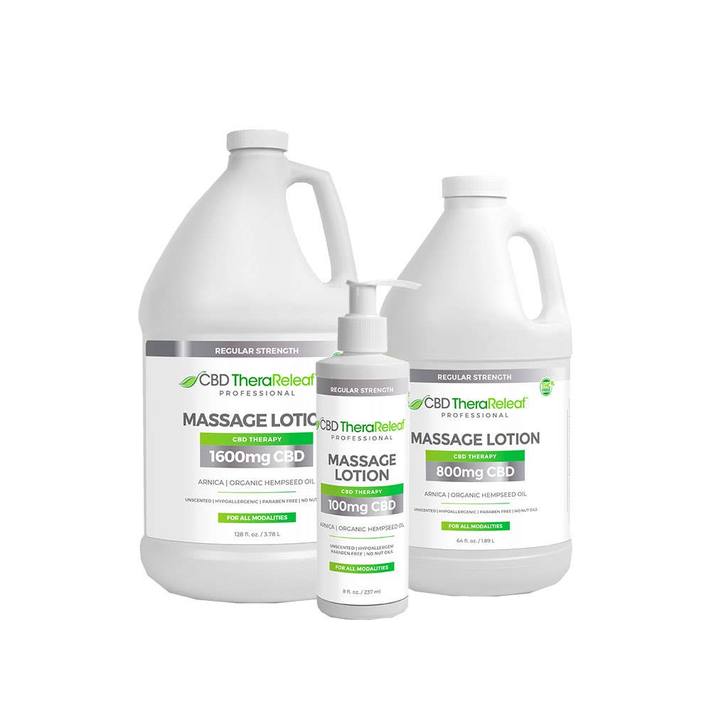 CBDTheraReleaf®ProfessionalMassageLotionRegularStrength