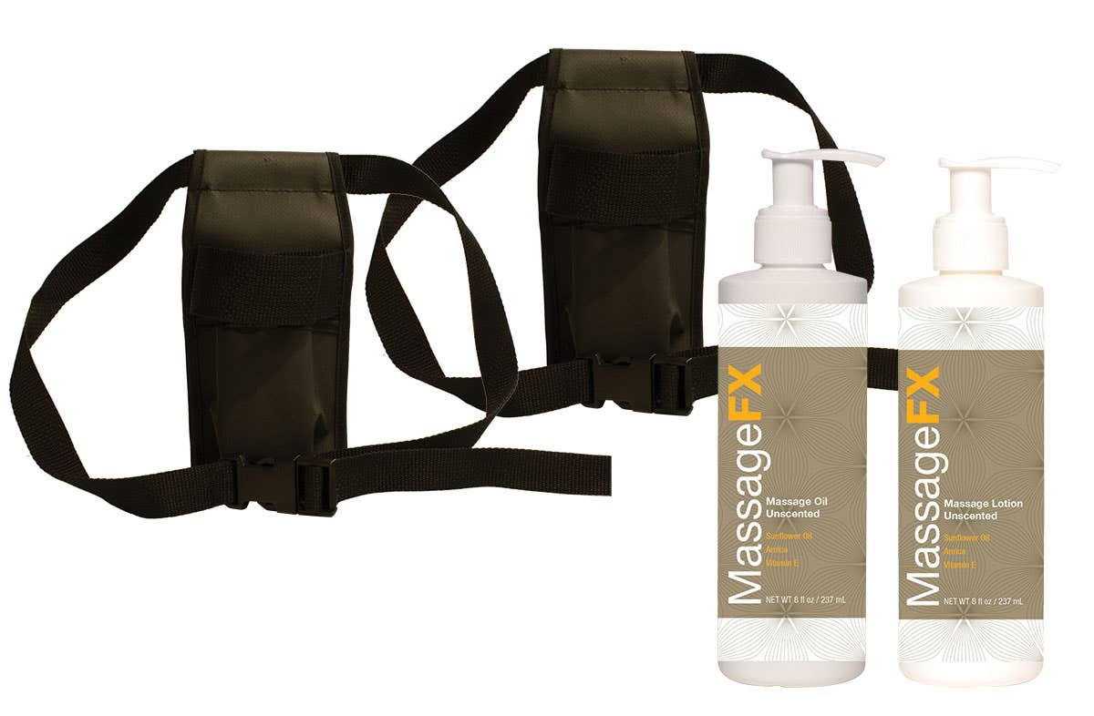 DoubleMassageHolsterKitforMassageLotion&OilBottles