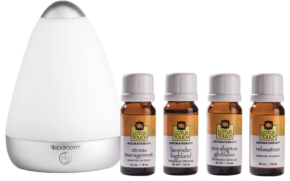 LotusTouchAromatherapyDiffusionPackagewithEssentialOils