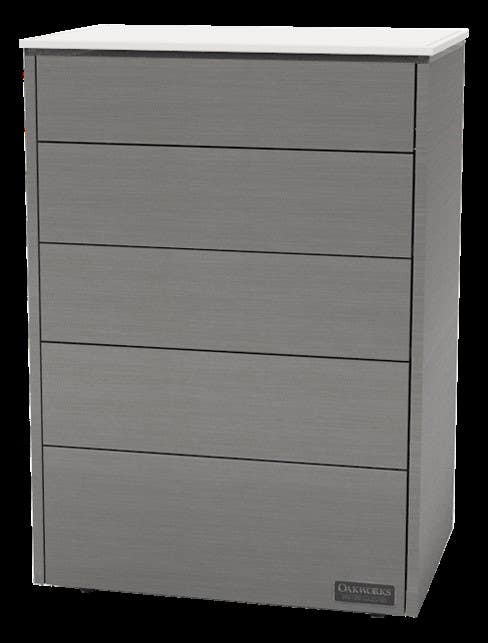 OAKWORKS®MastersCollectionHaloTrolleywith5Drawers