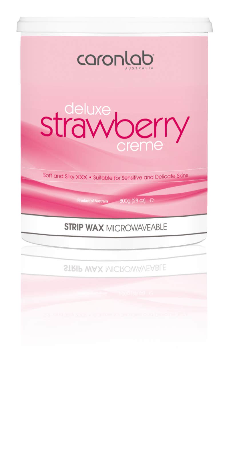 caronlab® Deluxe Strawberry Creme Strip Wax