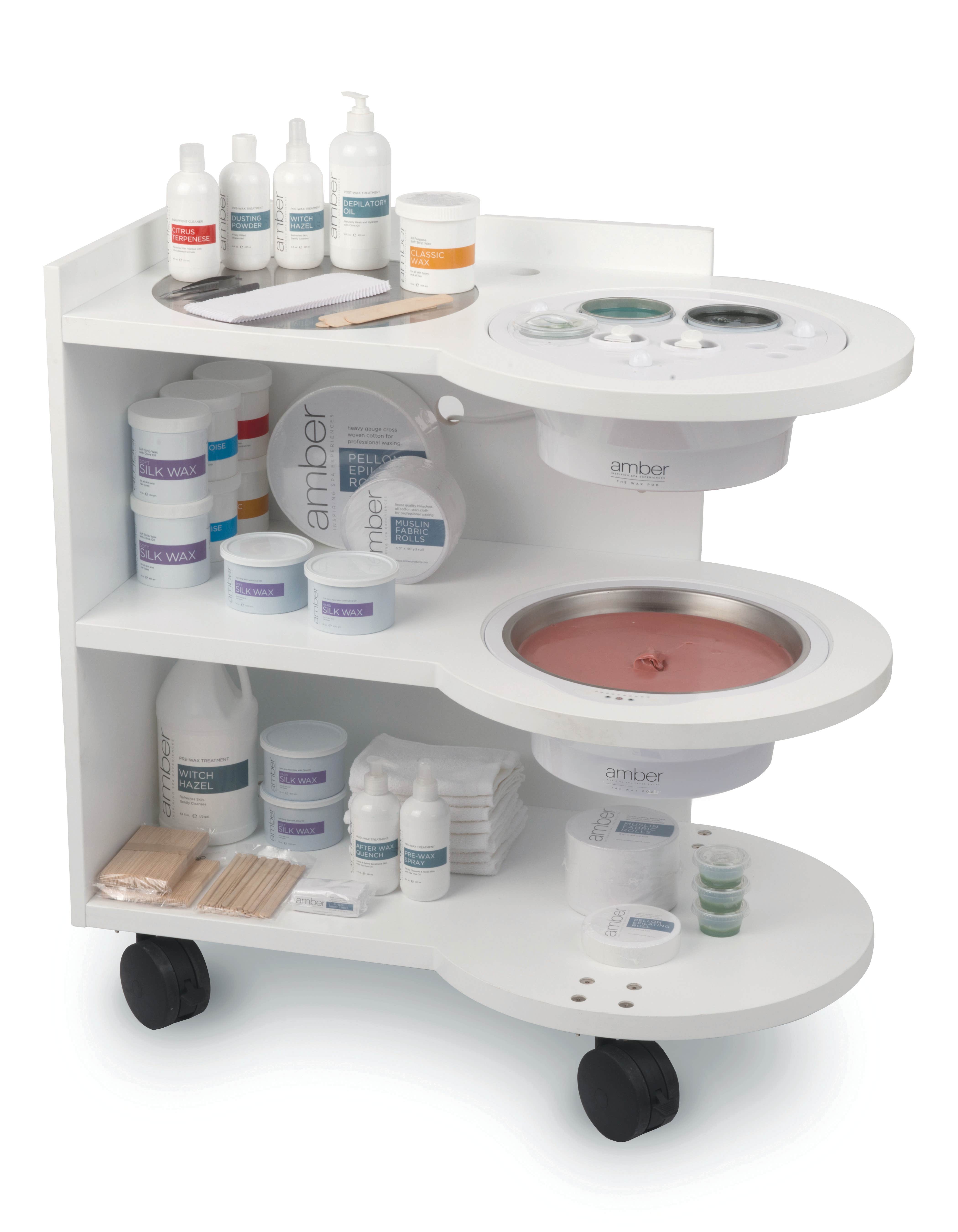 AmberSmartBar-WaxBarwithWaxPod