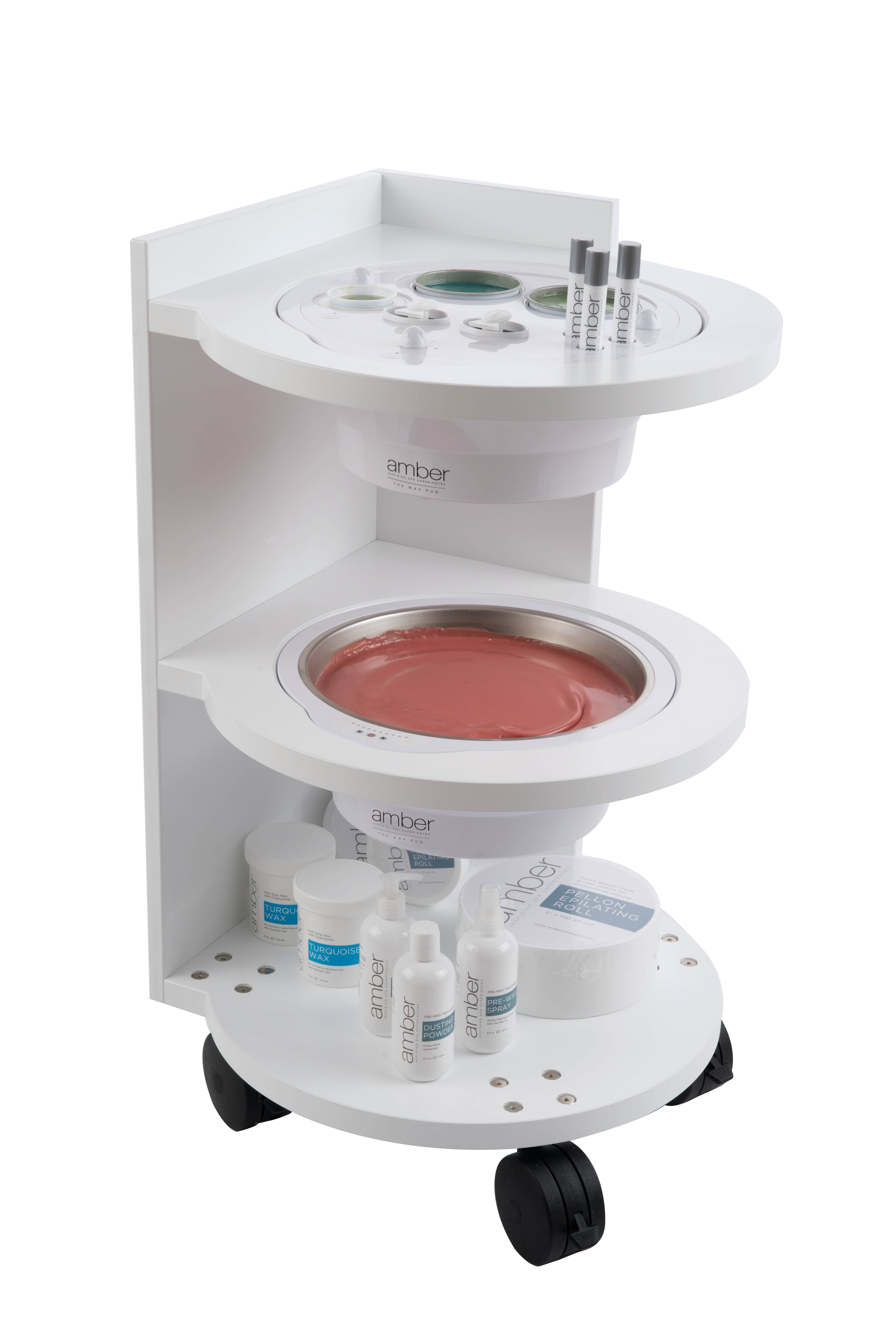 AmberSmartBar-MiniWaxBarwithWaxPod