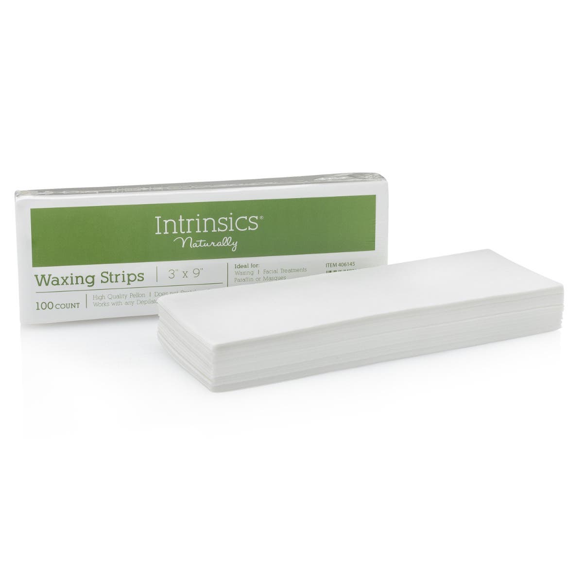 Intrinsics®Non-WovenWaxingStrips-3x9,100pk.