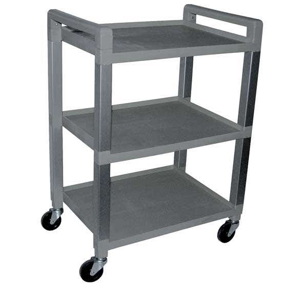 Gray3ShelfPolyCartLuxor