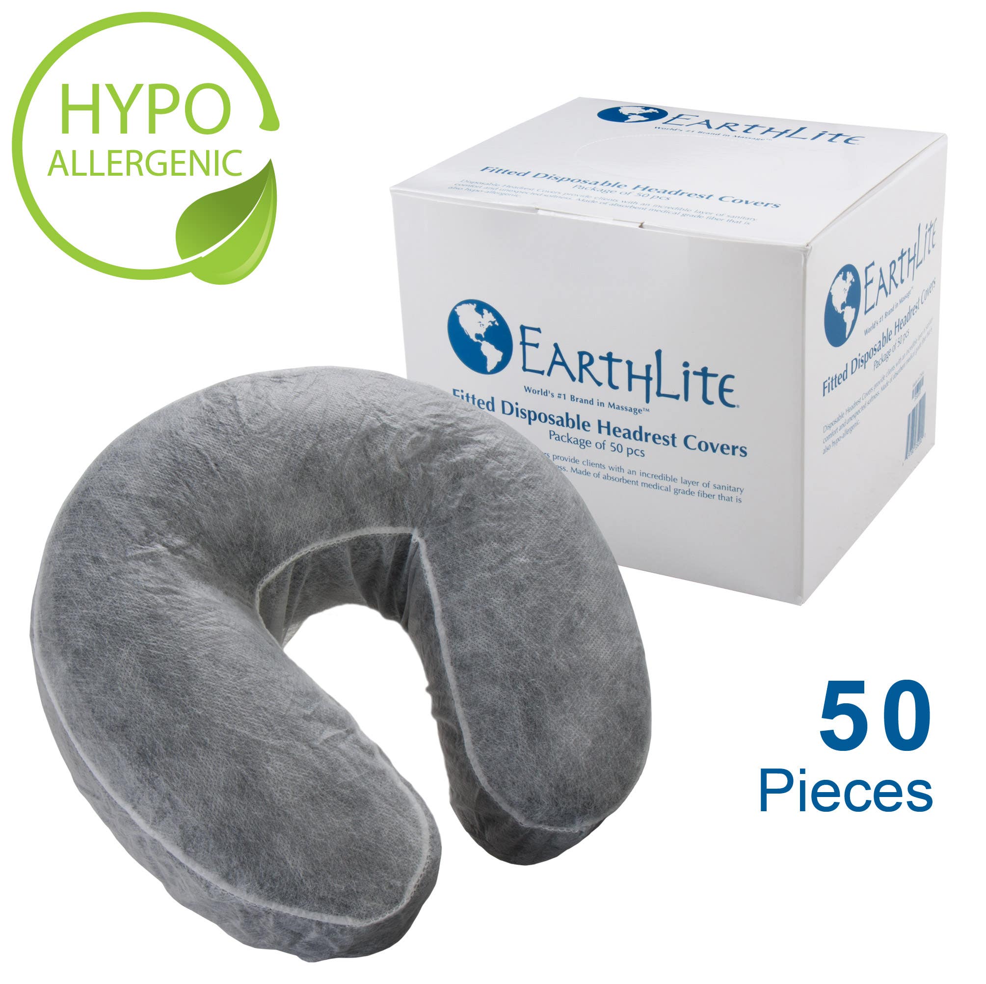 EarthLite®DisposableFittedFaceCradle&HeadrestCovers-50pack