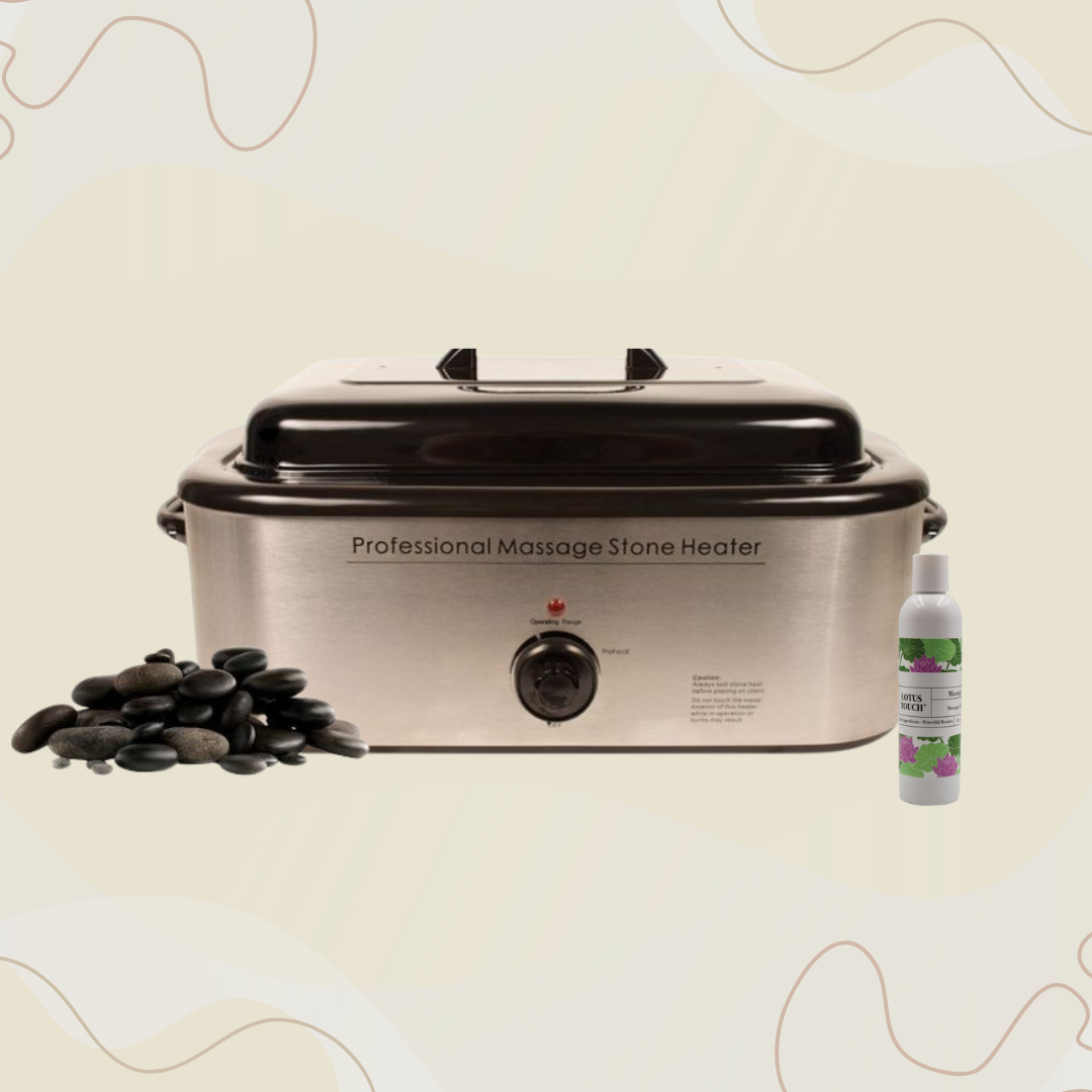 SignatureHotStoneMassageSetwithoutChakraStonesincludesHotStones,StoneWarmer&MassageOil