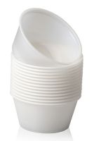 Amber Mini Mud Warmer Plastic Cups 100 Pack