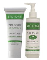  BIOTONE® Pure Touch Organics Massage CremeGel Trial Kit