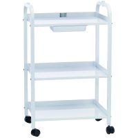 Satin Smooth® Small 3 Shelf Trolley with Drawer