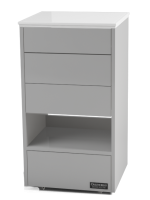 OAKWORKS® Masters Collection Halo Slimline Trolley with 4 Drawers