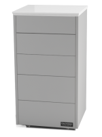 OAKWORKS® Masters Collection Halo Slimline Trolley with 5 Drawers