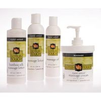 New Lotus Touch Organic Naturals Massage Kit