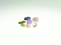 Amber Chakras 8 Semi-Precious Stones