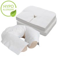 EarthLite® Flat Disposable HeadrestFace Cradle Covers for Massage TablesChairs - 100 pack