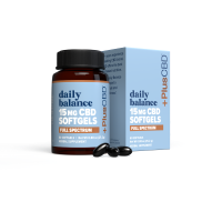 +PlusCBD™ Daily Balance Softgels Extra Strength Formula, 15mg