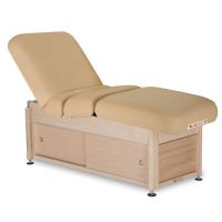 Living Earth Crafts® Serenity™ Salon Top Table with Designer Cabinet Base