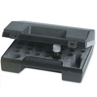 Black Plastic Travel Case Holds 32 Oils