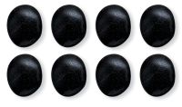Hot Stone Massage Basalt Large Stone - Set of 8