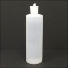 8 Oz Plastic Bottle with Flip Top Cap - Massage Oil & Lotion Bottle