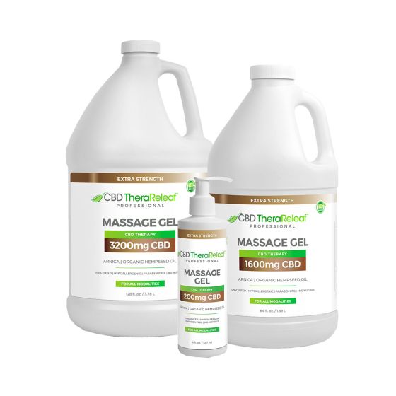 CBD TheraReleaf®  Professional Massage Gel Extra Strength