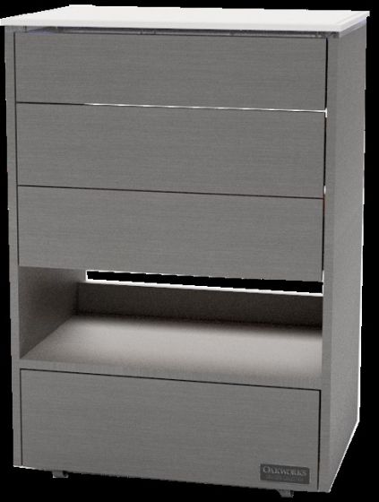 OAKWORKS® Masters Collection Halo Trolley with 4 Drawers