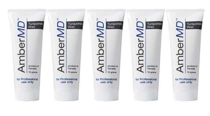 Amber MD Tubes of Wax 6 Pack