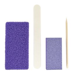 DL Professional 4-Piece Disposable Mini Pedicure Kit