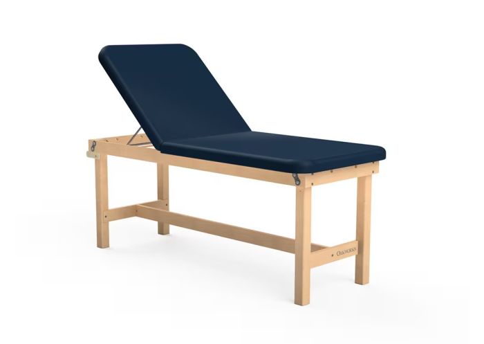 Oakworks Powerline Treatment Table With Shelf And Backrest