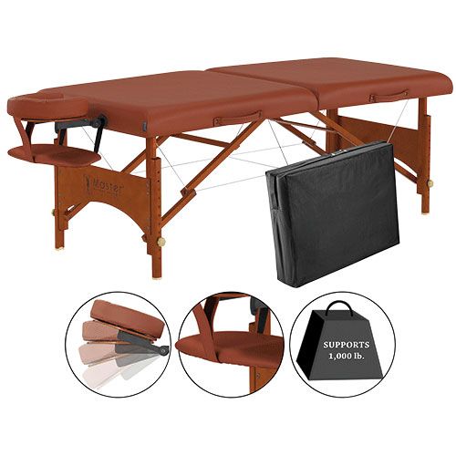 Master Massage Equipment Fairlane 28 Table, Cinnamon