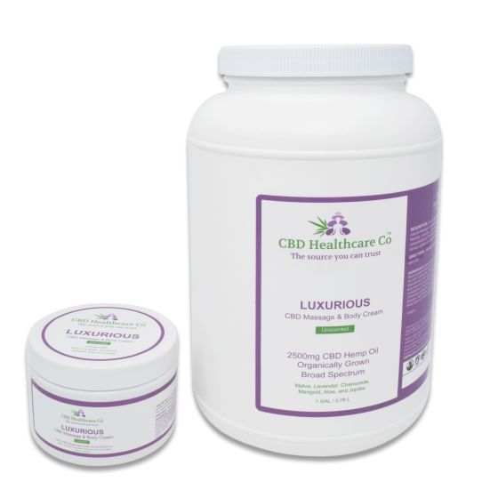 CBD Healthcare Company™ Luxurious CBD Massage & Body Cream