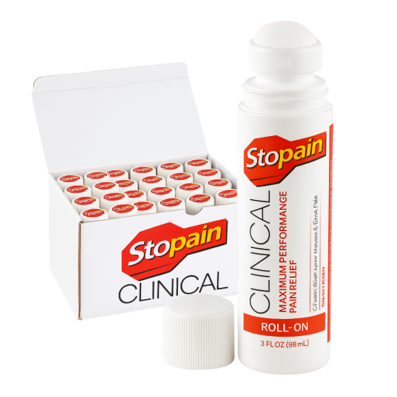 Stopain® Analgesic-3 oz Roll On 24 ct Case 