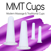 MMT Cups™ Classic Facial Silicone Cupping Set - 4 Cups