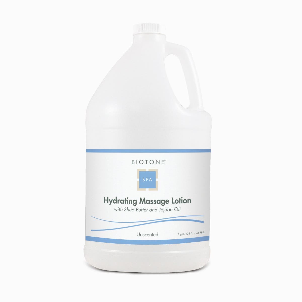 BIOTONE®SPAUnscentedHydratingMassageLotion1Gallon