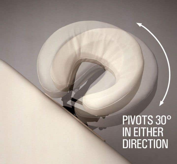 CustomCraftworksPosi-TitlAdjustableFaceRestwithPillow