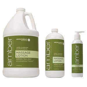 AmberGreenTeaMintMassageLotion