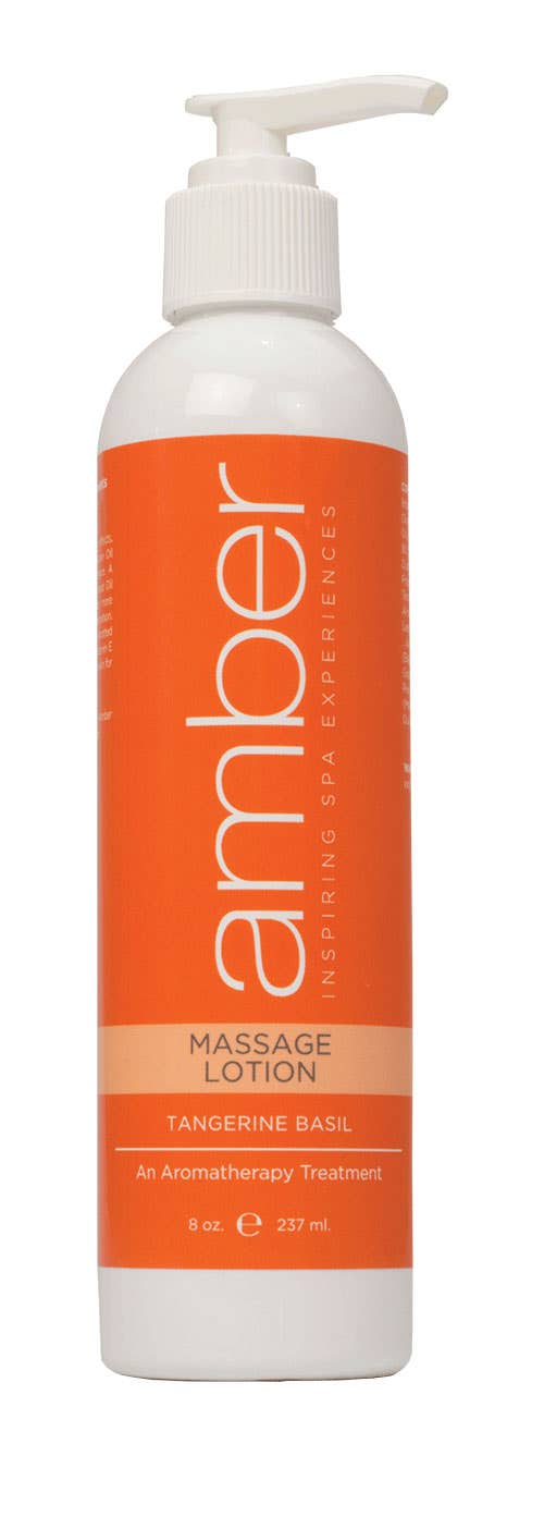 AmberTangerineBasilMassageLotion