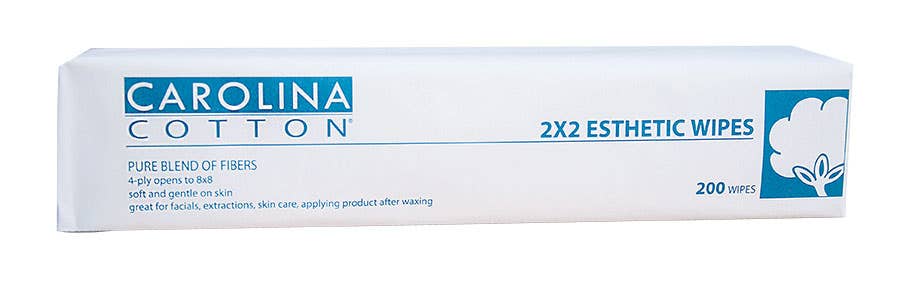 CarolinaCotton®CottonWipe2x2200count