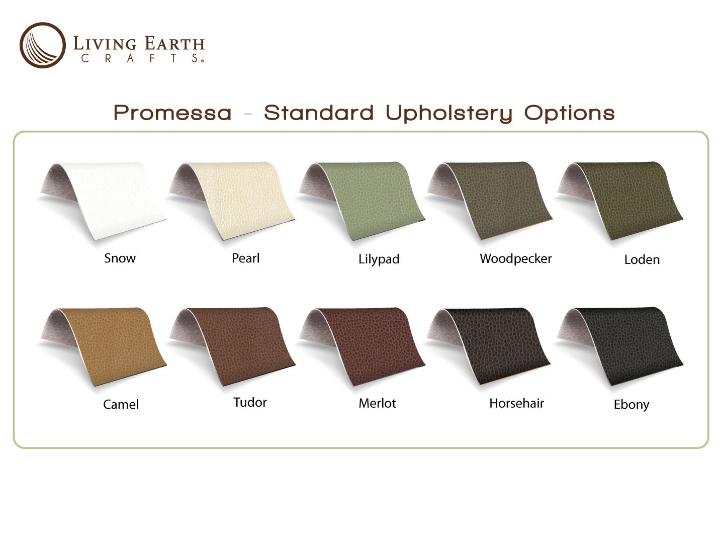 LivingEarthCrafts®Ultraleather®orPromessa®UpholsteryUpgradefor5thAvenueandMystiaPedicur