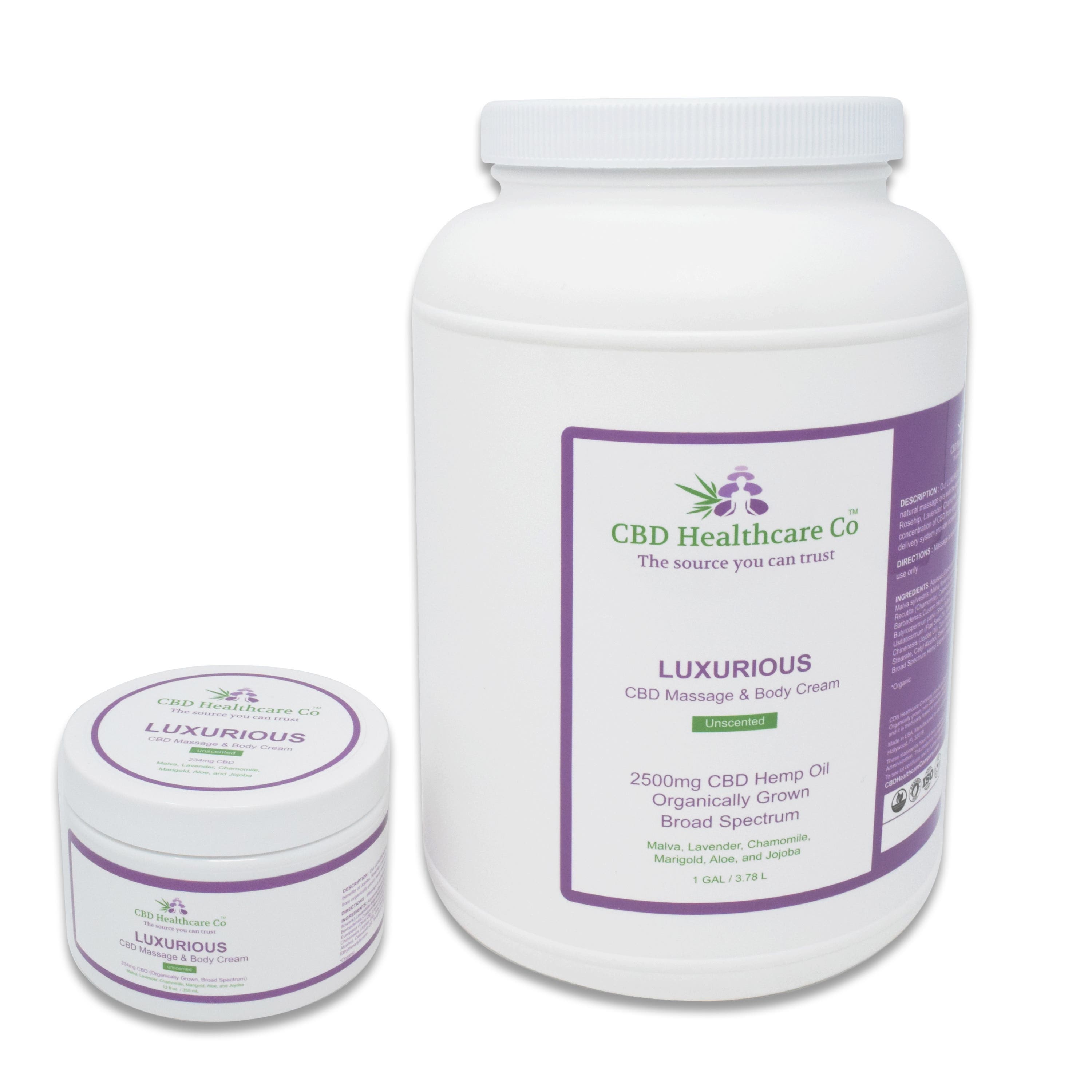 CBDHealthcareCompany™LuxuriousCBDMassage&BodyCream